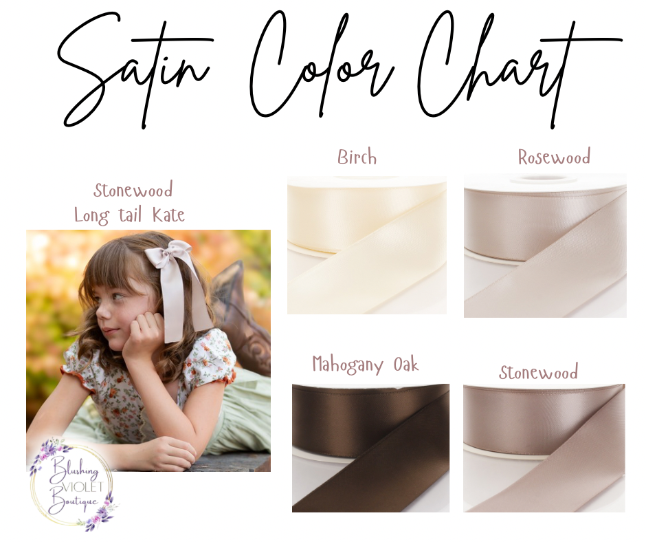 Timeless Tones Satin Ribbon Bows