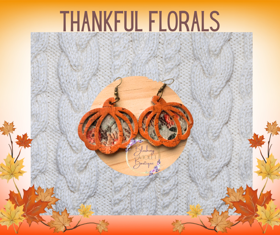 Thankful Floral earrings