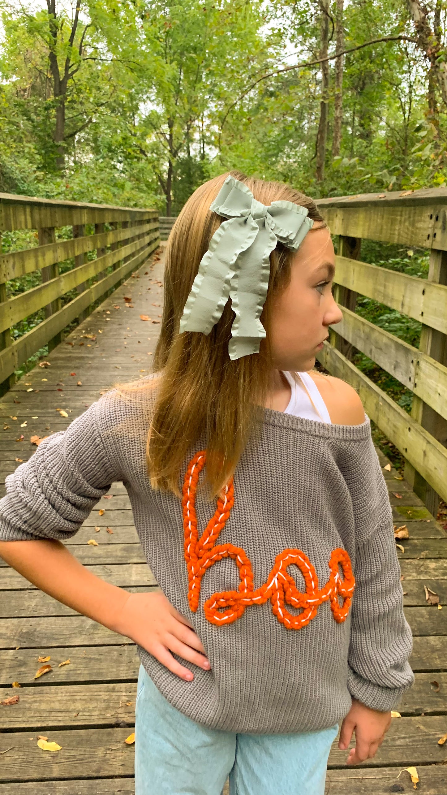 Autumn Rainbow Double Ruffle