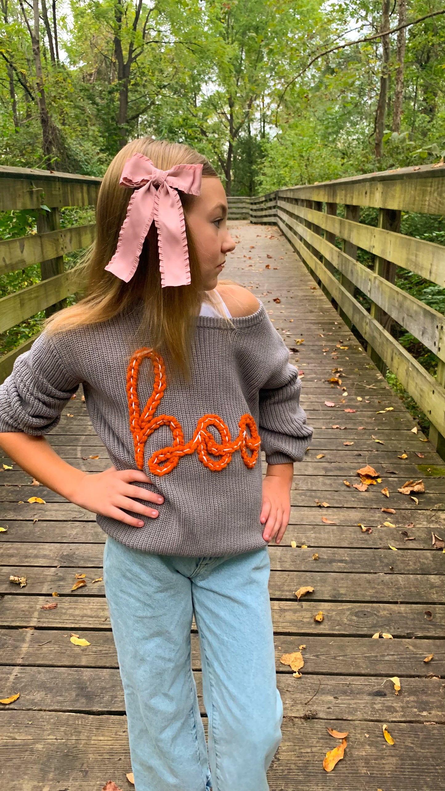 Autumn Rainbow Double Ruffle