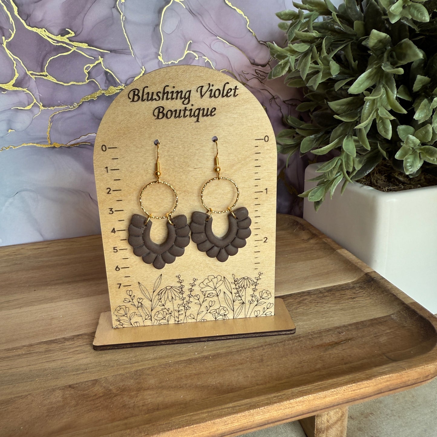 Aurora Clay earring