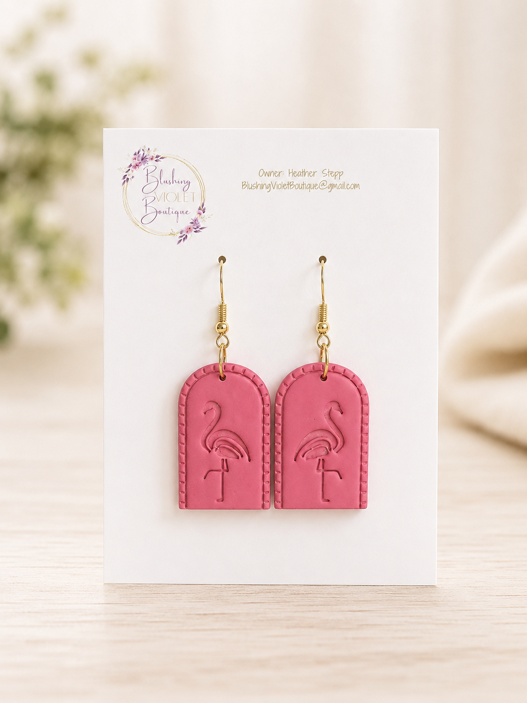 PRE-ORDER Coastal Summer ‘26 DANGLES Clay earrings