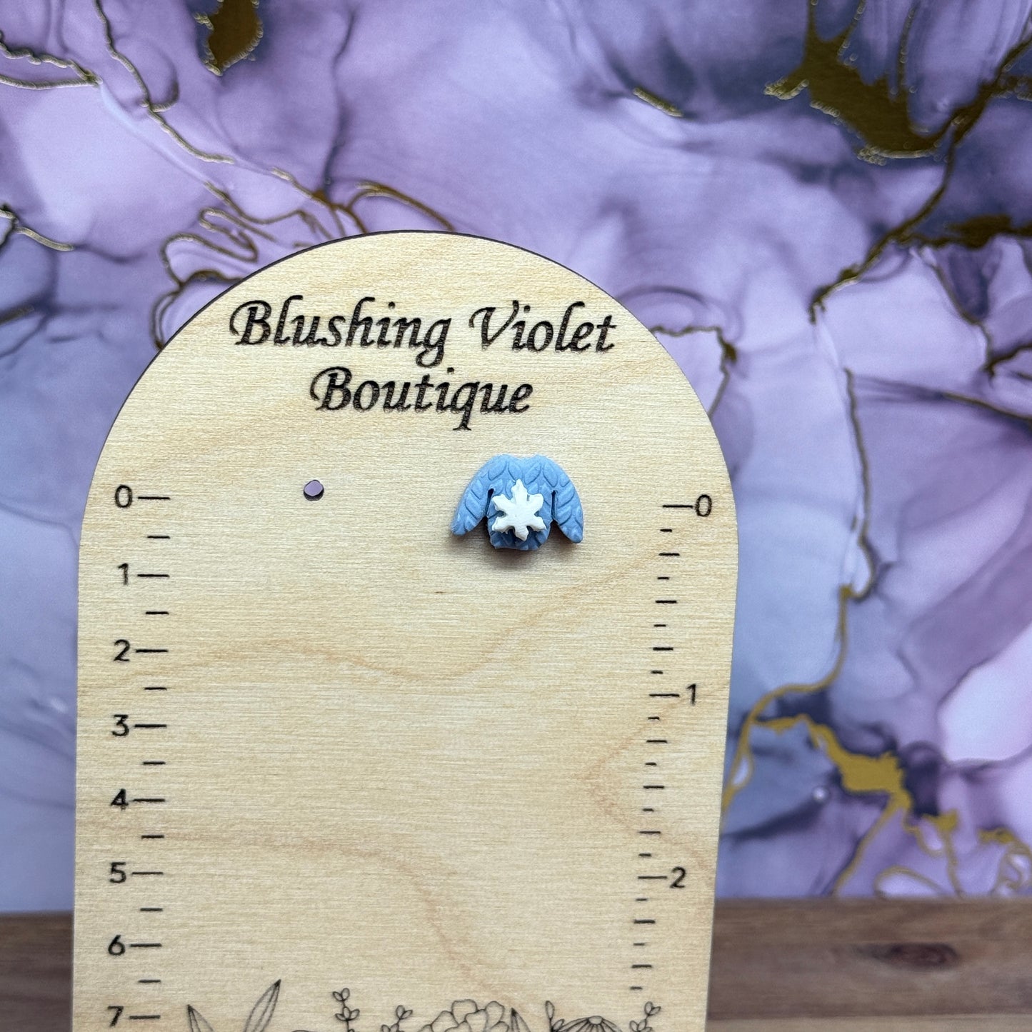 Winter Blues ❄️Studs❄️ collection Clay earring