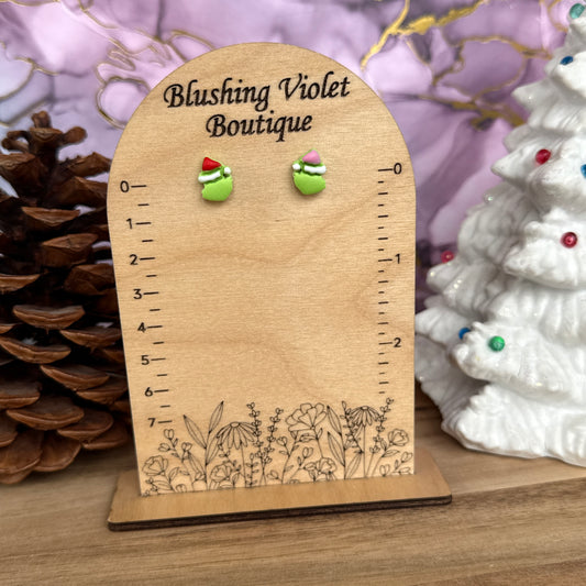 Merry Misfit Studs Clay earring