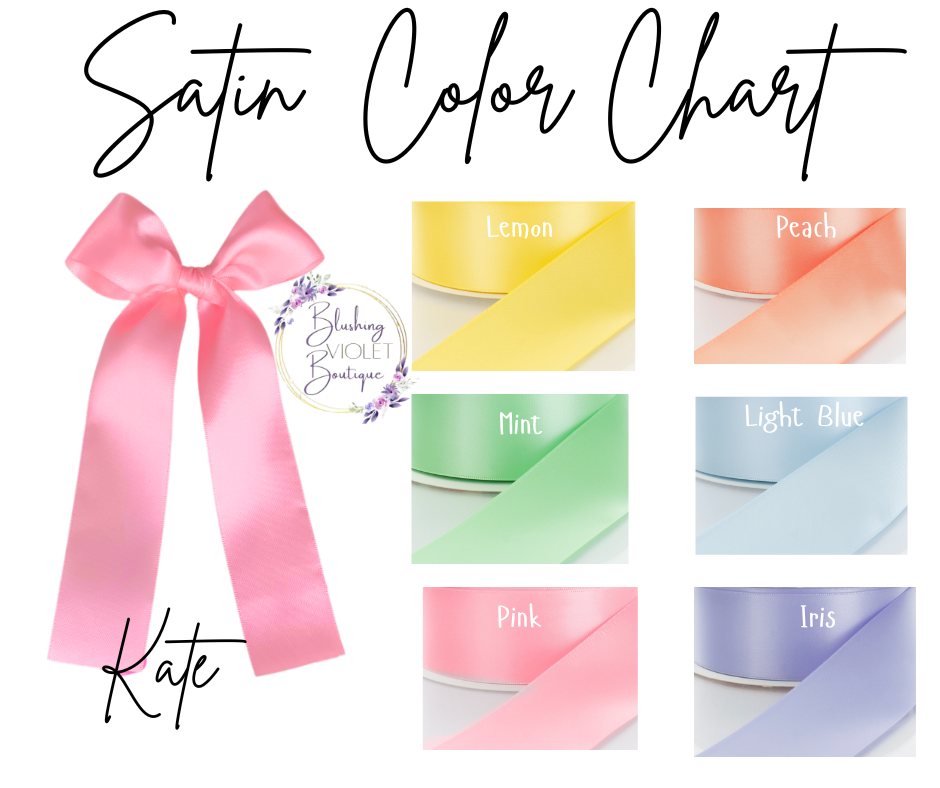 Spring Pastel Satins