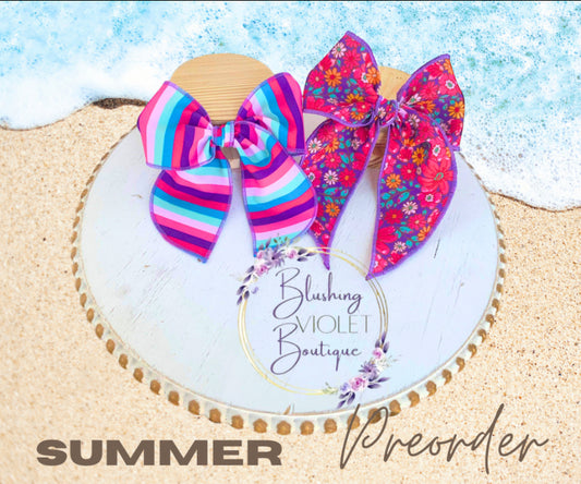 POLYESTER FLORAL & stripe  ACCESSORIES