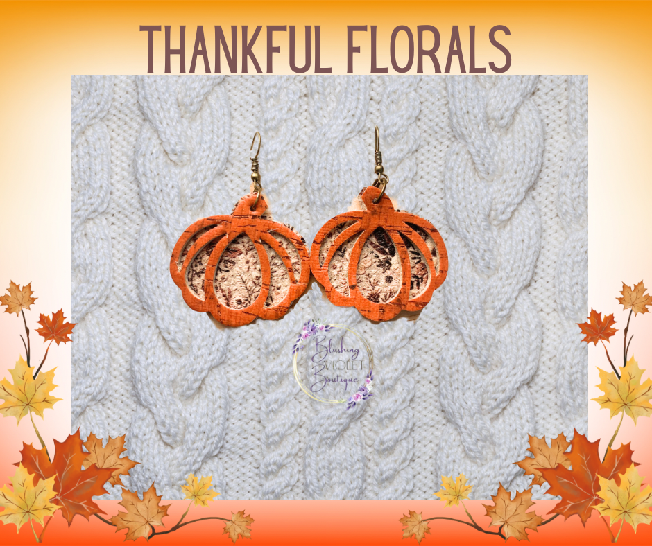 Thankful Floral earrings