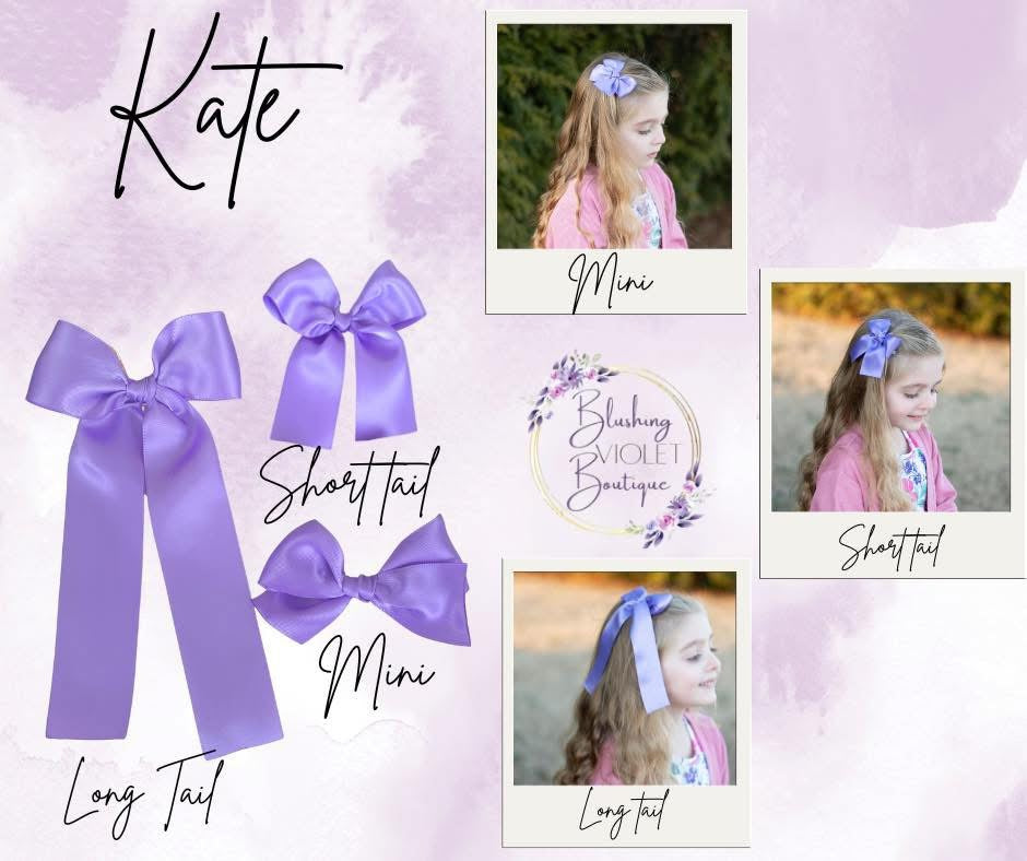 Never Ending Rainbow Satin Bow