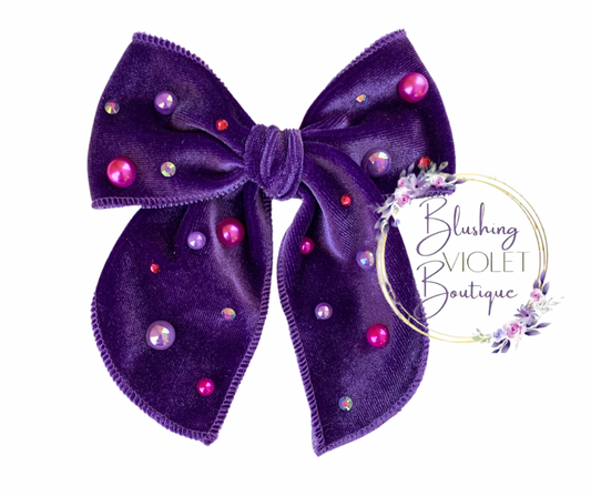 Girl’s Best Friend Velvet Bling Accessories