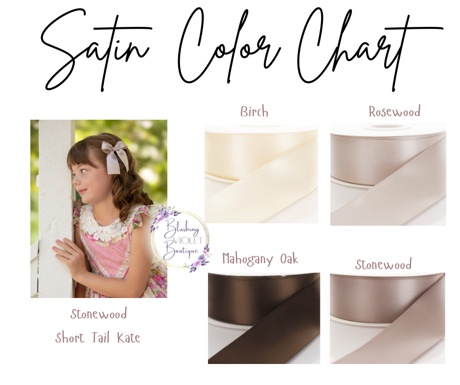 Timeless Tones Satin Ribbon Bows