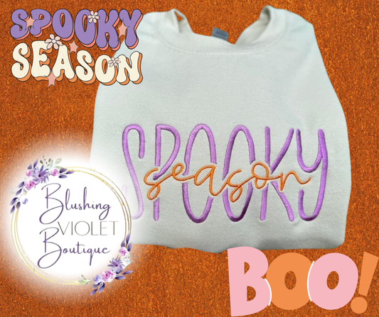 Spooky season crewneck