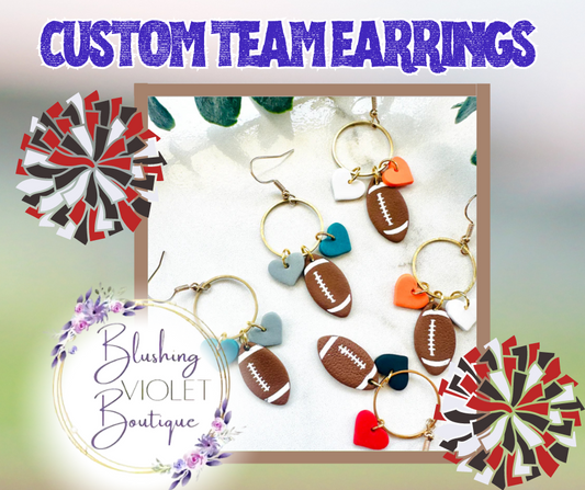Roncalli exclusive Football earrings