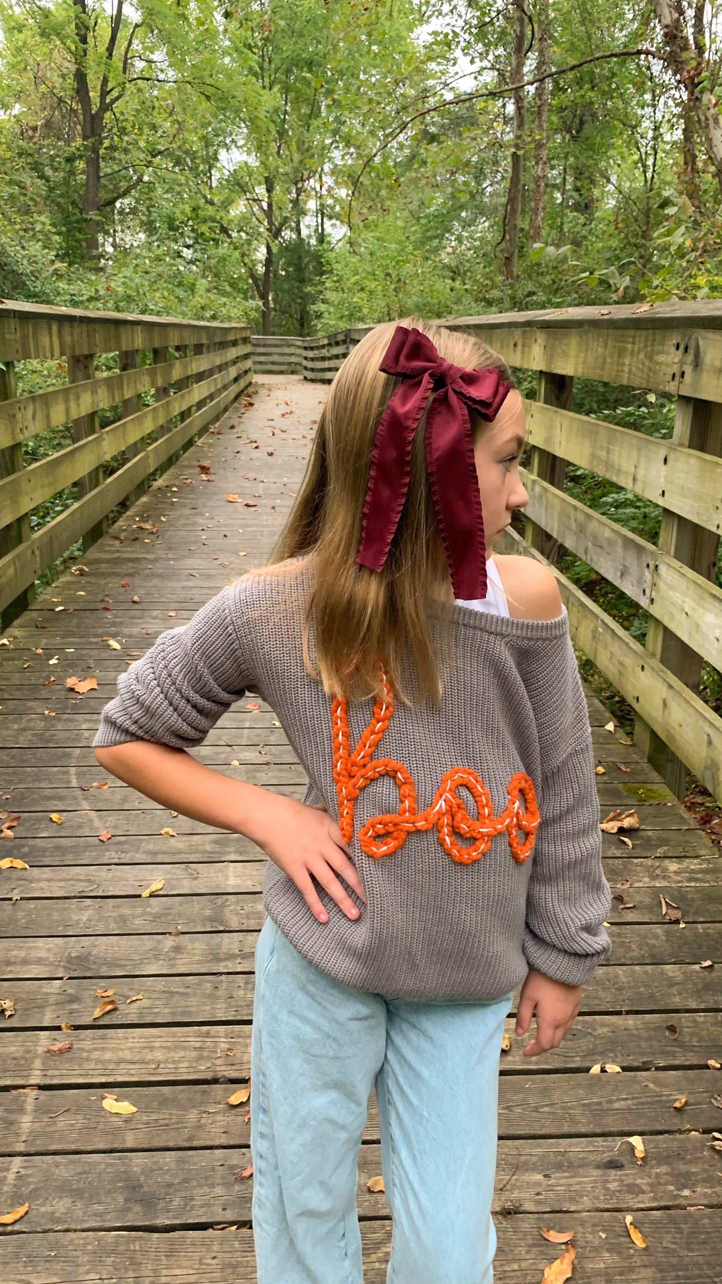 Autumn Rainbow Double Ruffle
