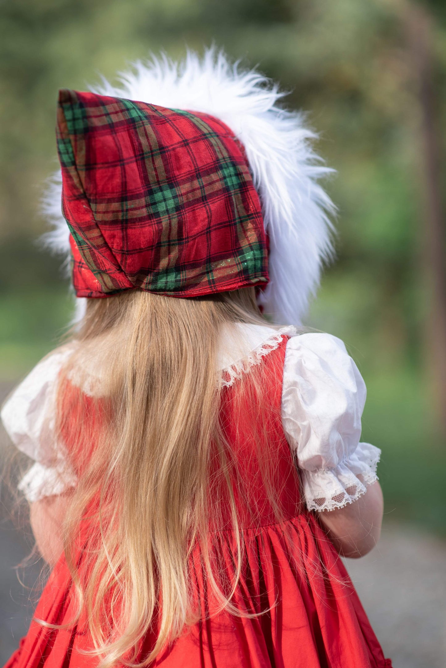 Jingle Bell Surprise Reversible Pixie Bonnet