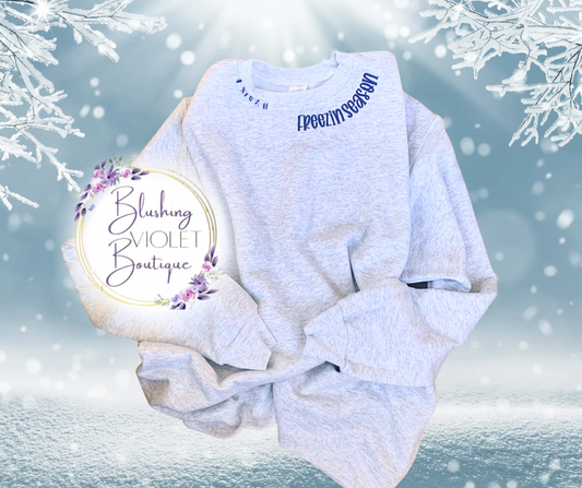 Freezing Season Adult Crewneck