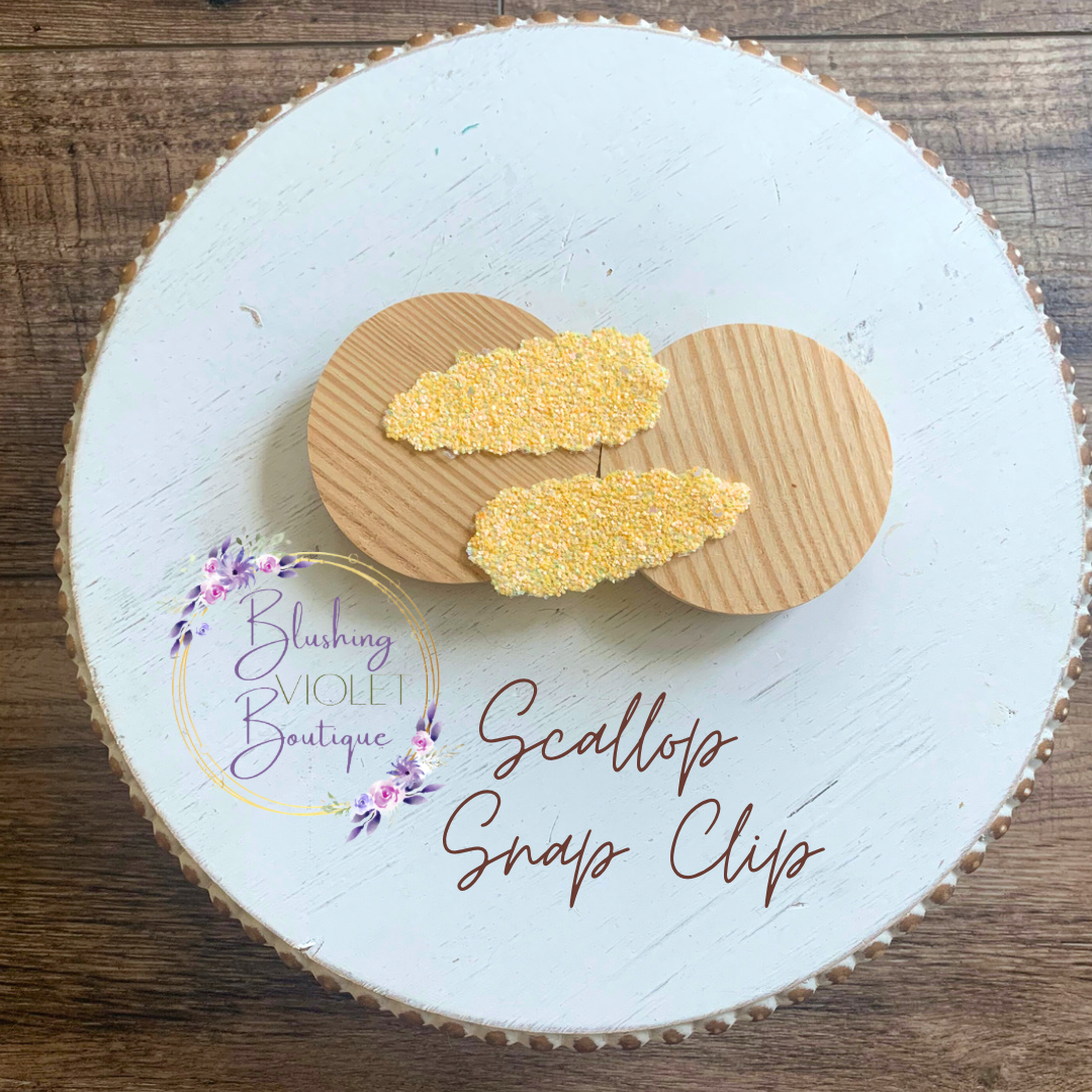 RTS Yellow Neon Glitter