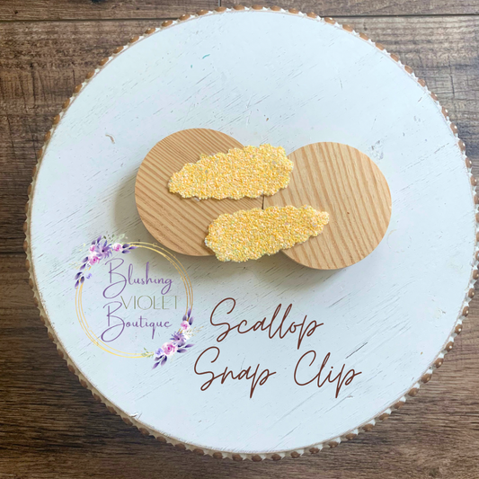 RTS Yellow Neon Glitter