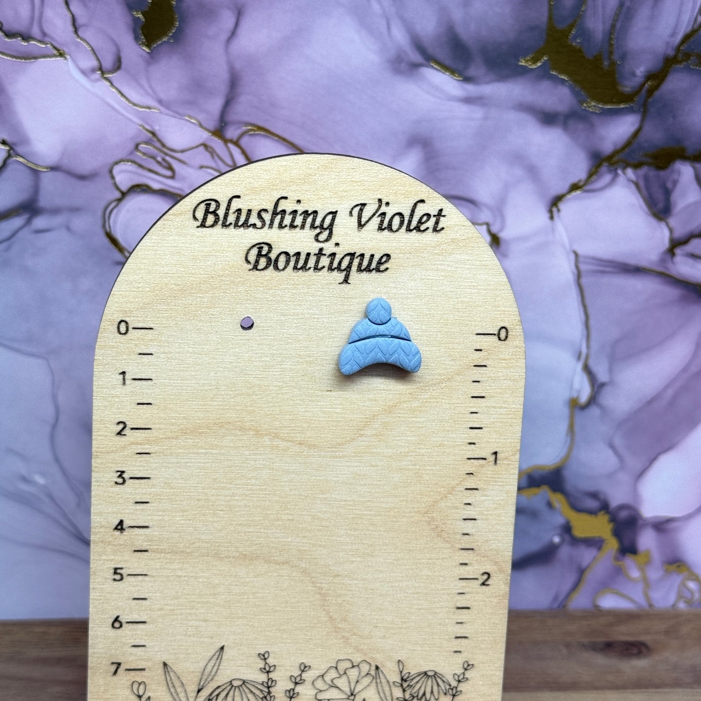 Winter Blues ❄️Studs❄️ collection Clay earring