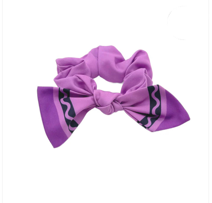 Back to school scrunchies