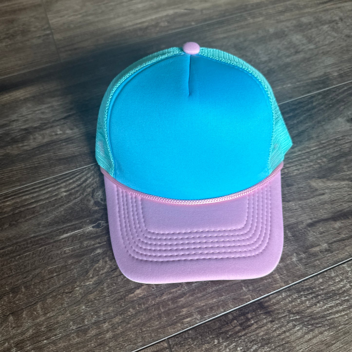 On my husbands last nerve foam trucker hat
