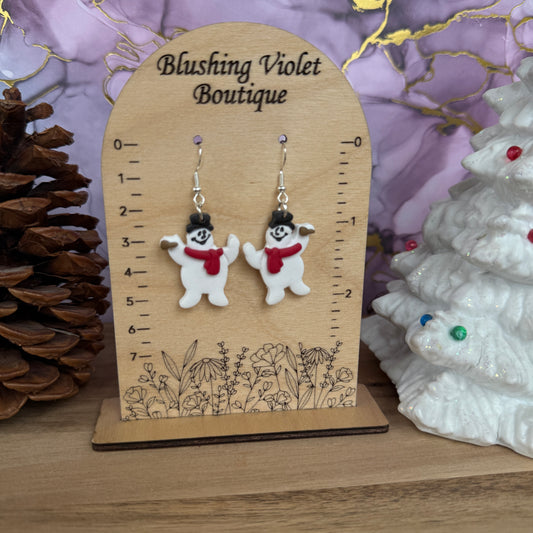 Classic Frosty Clay earring