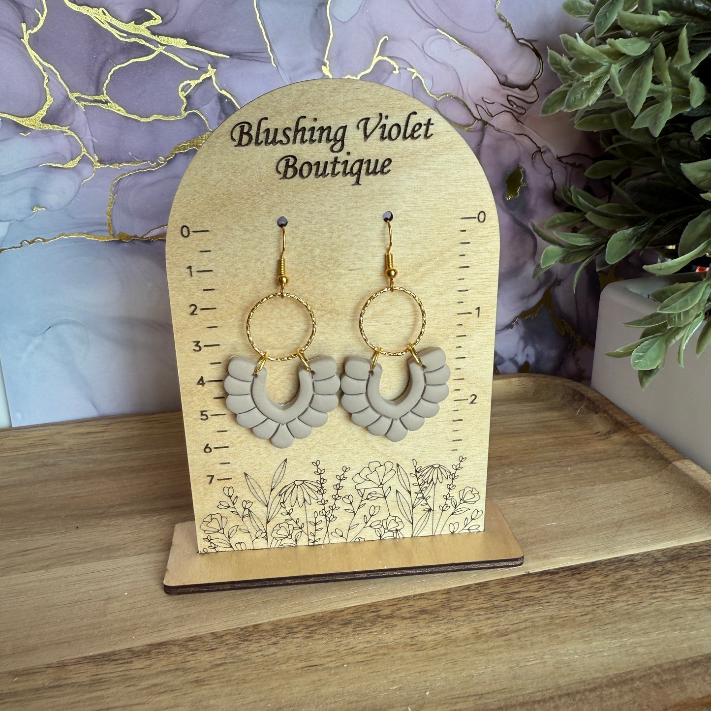 Aurora Clay earring