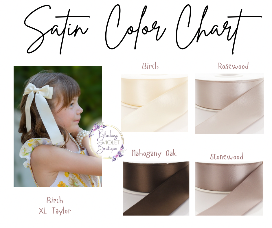 Timeless Tones Satin Ribbon Bows