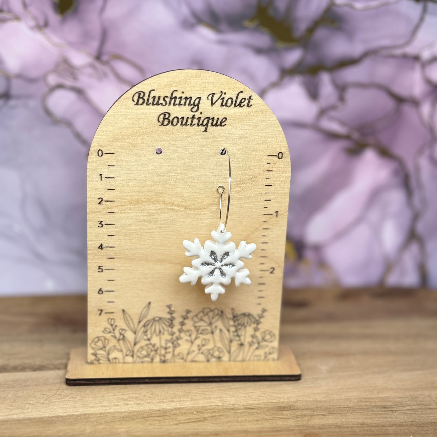 Winter Blues ❄️Dangles❄️ collection Clay earring
