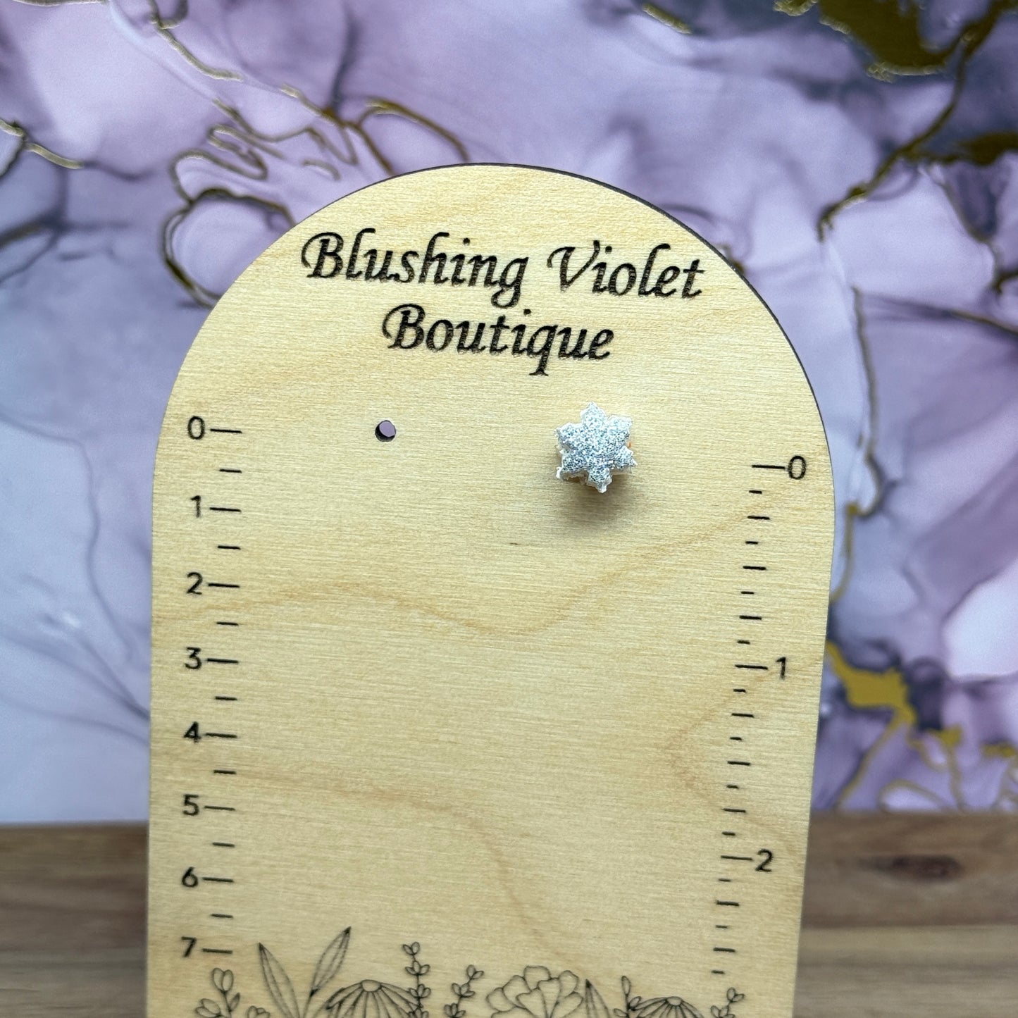Winter Blues ❄️Studs❄️ collection Clay earring