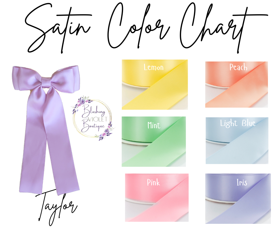 Spring Pastel Satins