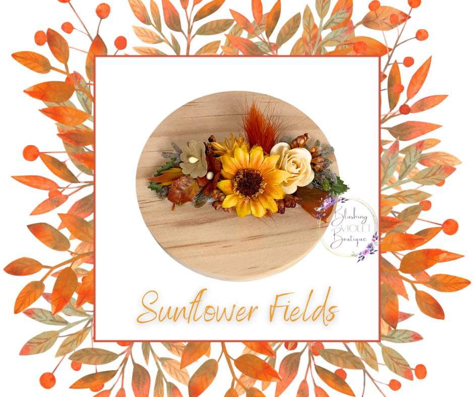 Sunflower Field Clip