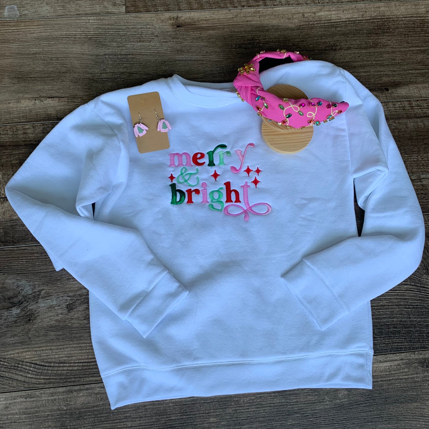 Sweater weather clay dangles