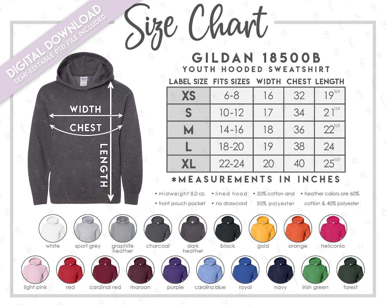 Show Girl embroidery sweatshirt YOUTH/TODDLER