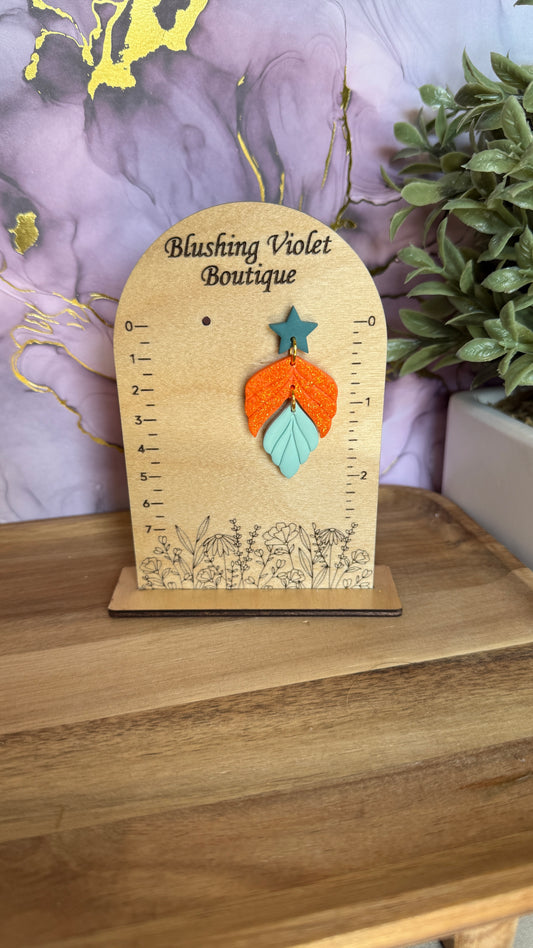 Show Girl Clay earrings