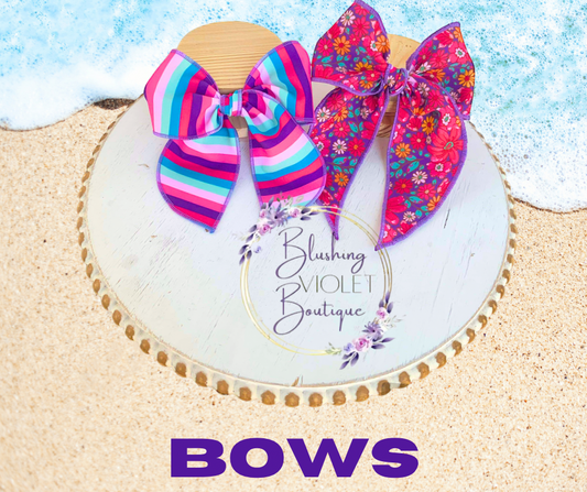 SWIM Summer Vibes Floral BOWS