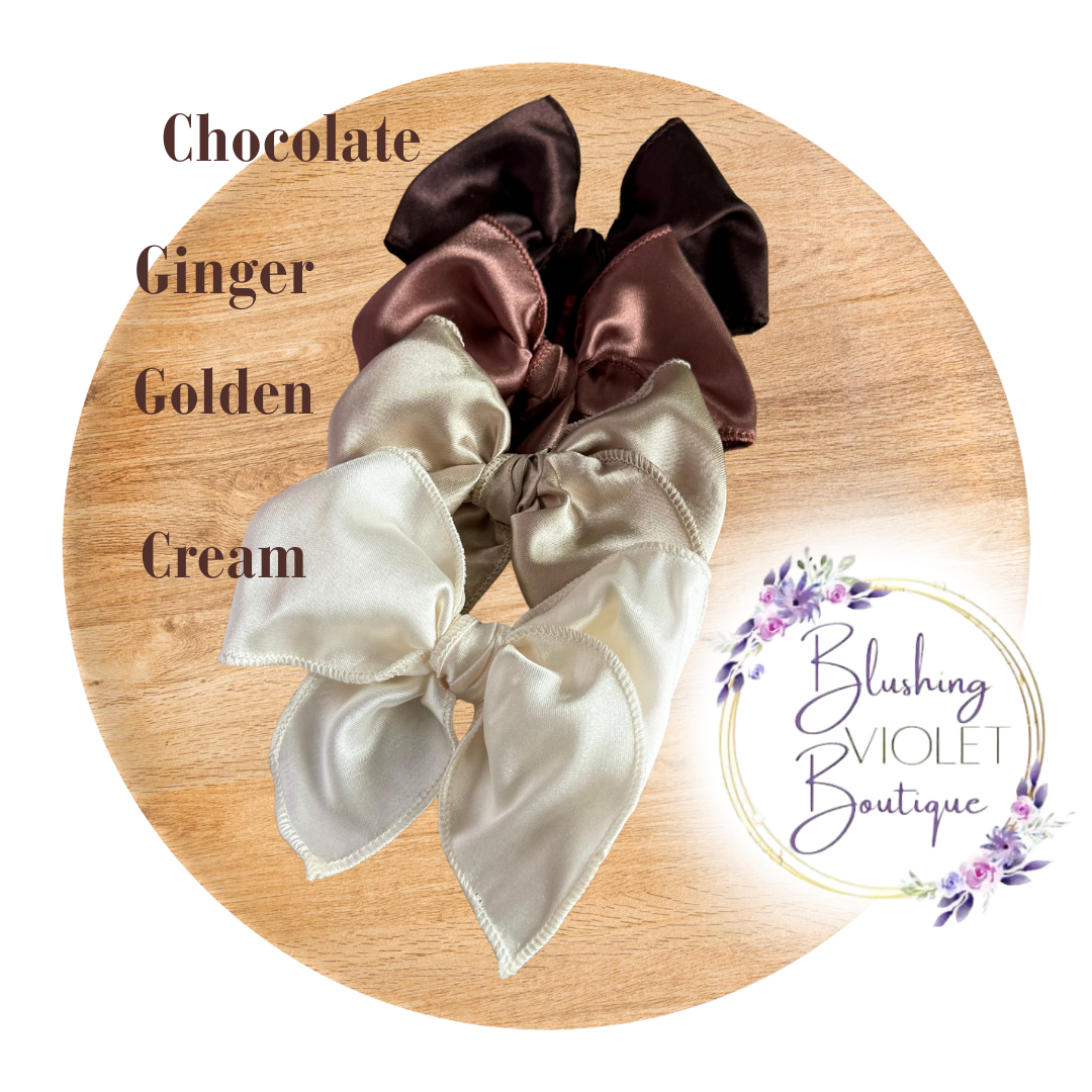 Timeless Tones Satin bows