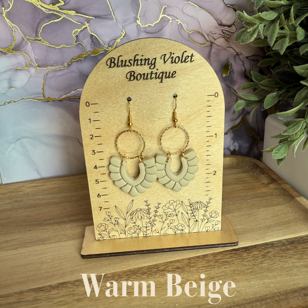 Aurora Clay earring