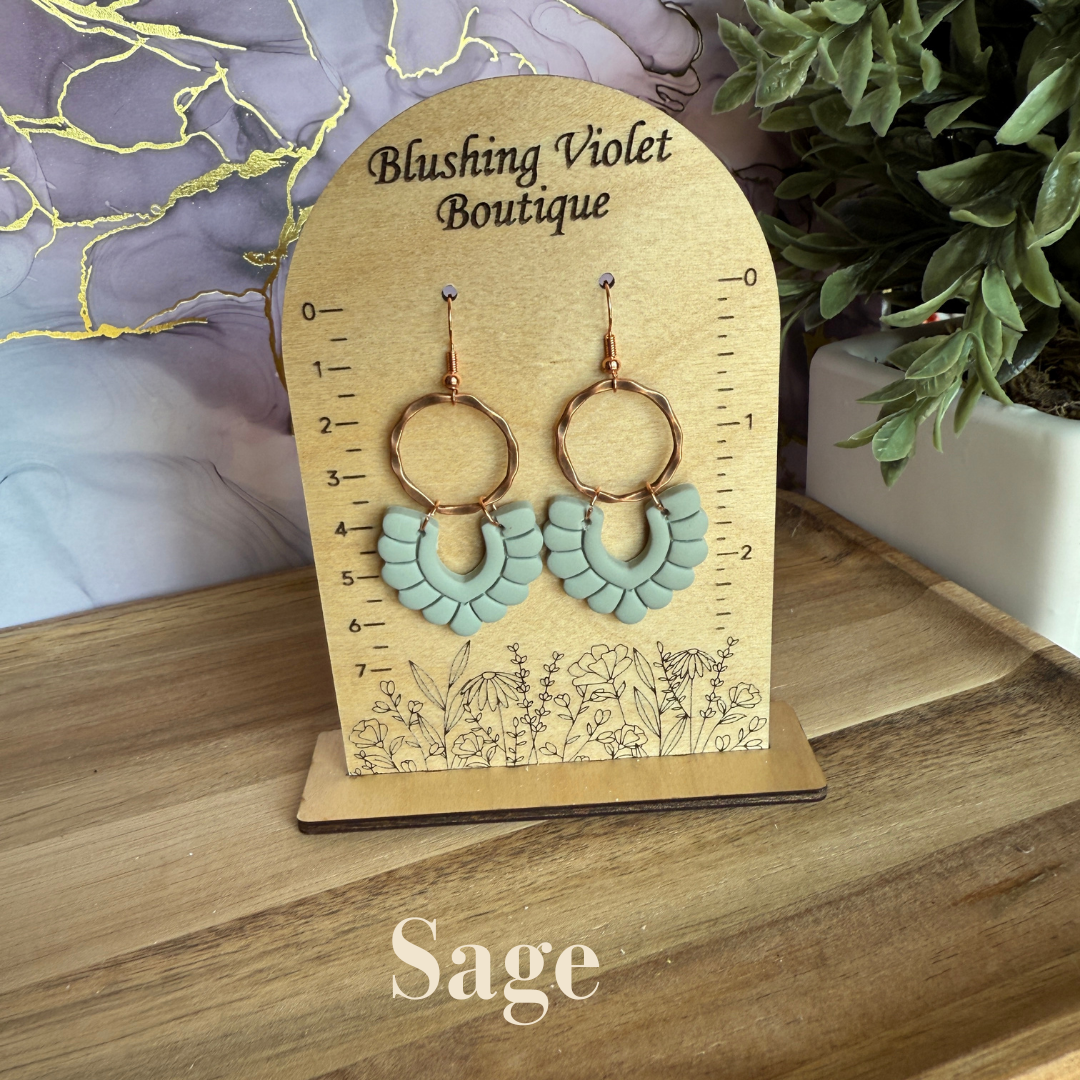 Aurora Clay earring