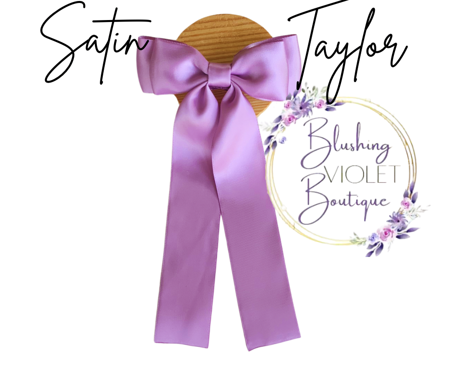 Never Ending Rainbow Satin Bow