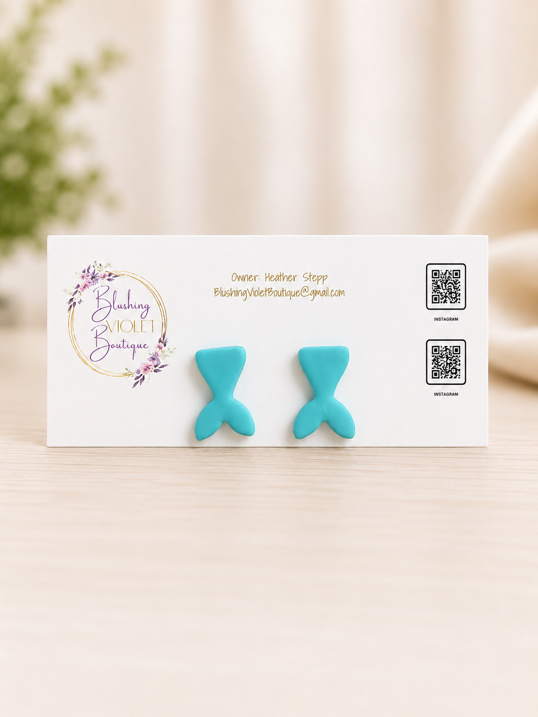PRE-ORDER Coastal Summer ‘26 STUDS Clay earrings