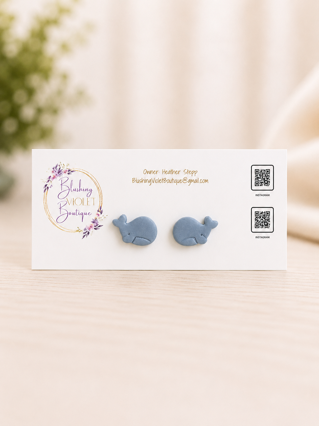 PRE-ORDER Coastal Summer ‘26 STUDS Clay earrings