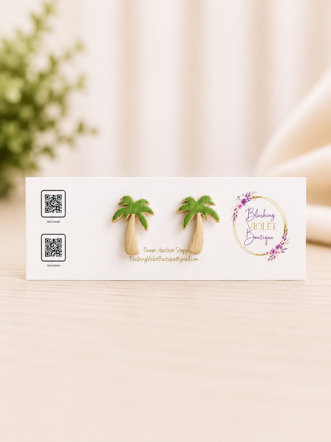 PRE-ORDER Coastal Summer ‘26 STUDS Clay earrings