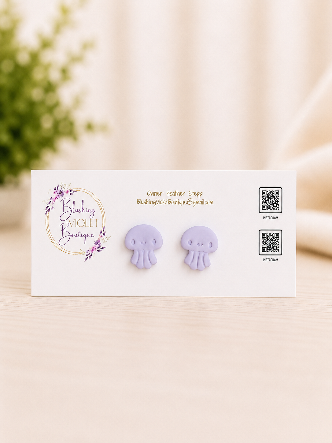 PRE-ORDER Coastal Summer ‘26 STUDS Clay earrings