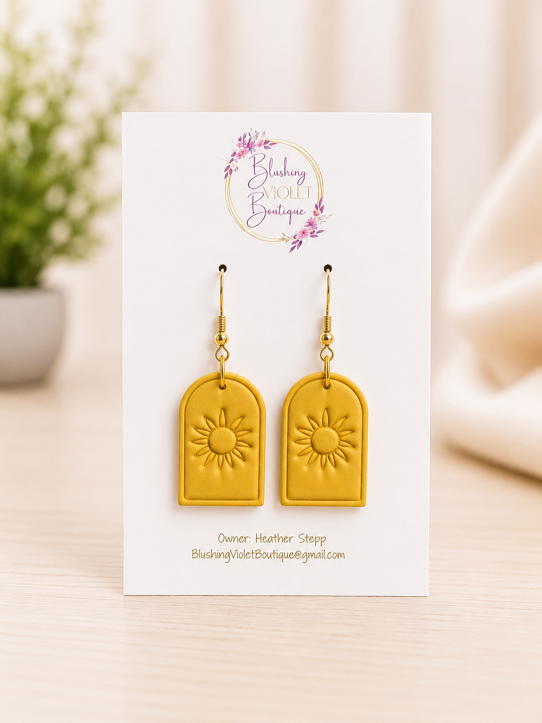 PRE-ORDER Coastal Summer ‘26 DANGLES Clay earrings
