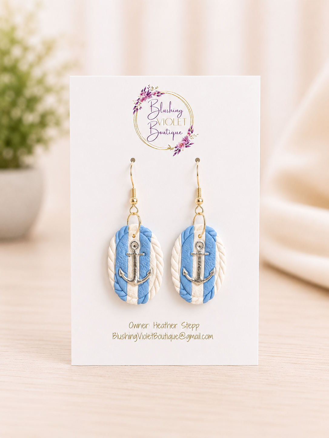 PRE-ORDER Coastal Summer ‘26 DANGLES Clay earrings