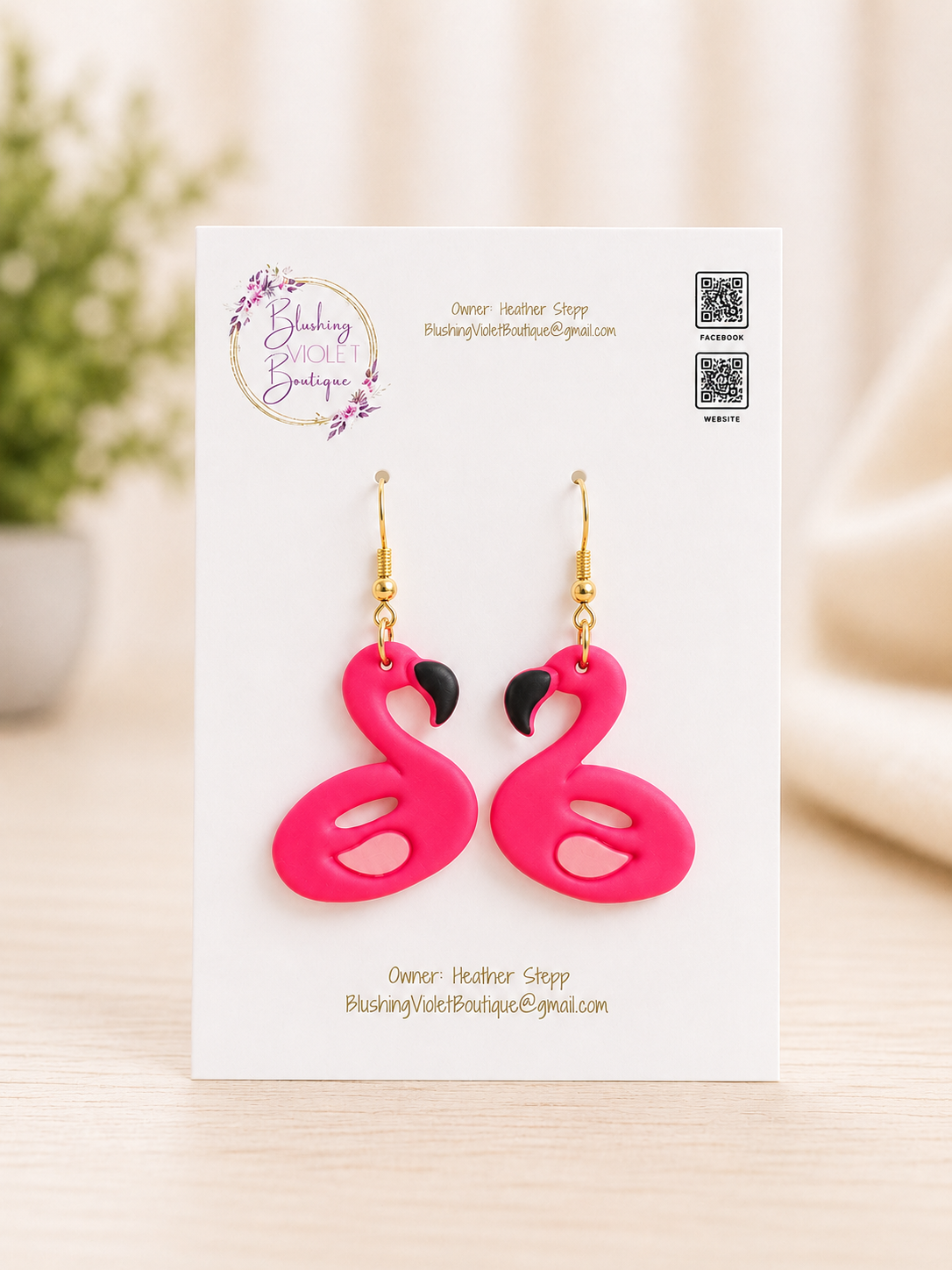 PRE-ORDER Coastal Summer ‘26 DANGLES Clay earrings