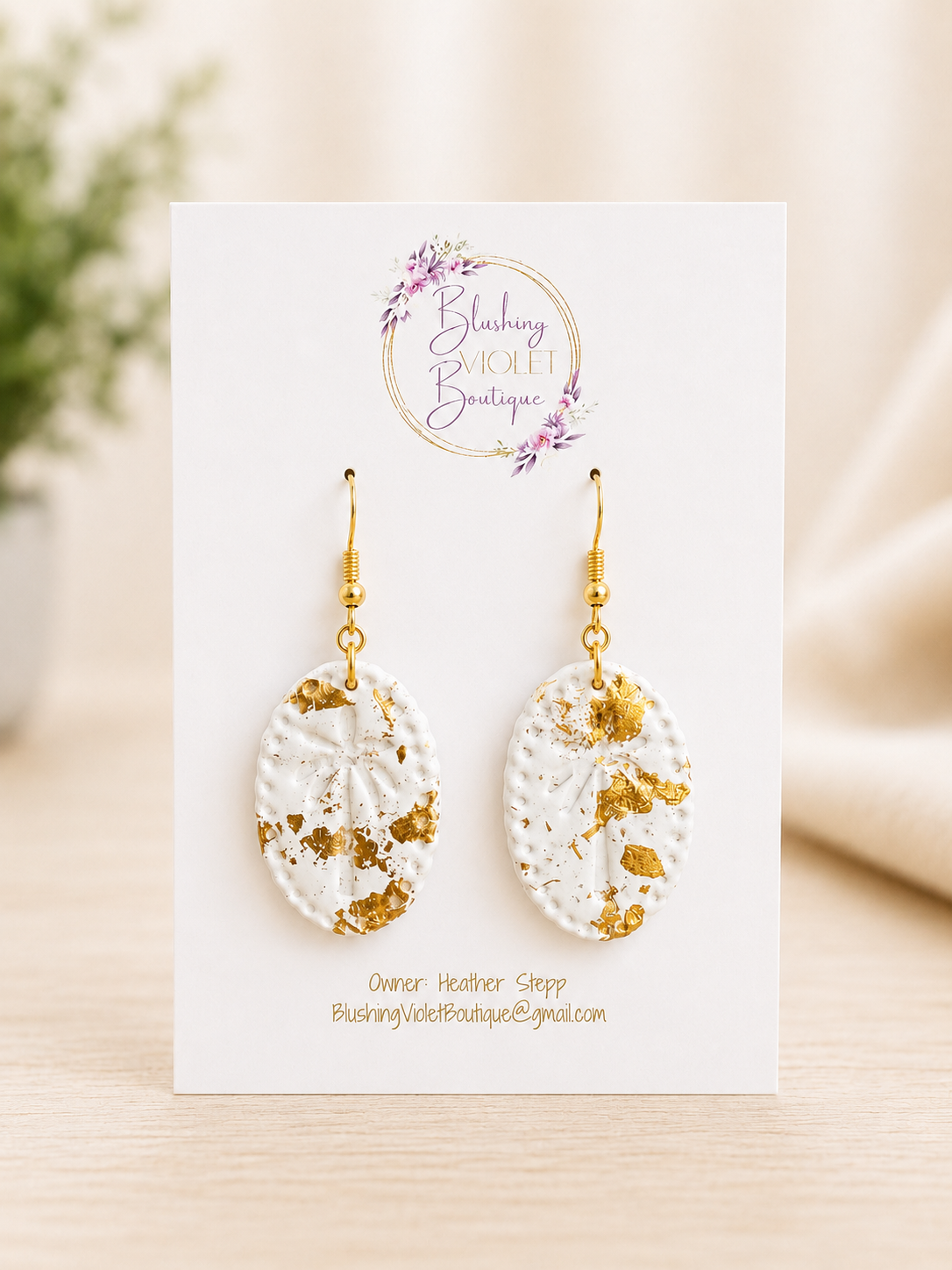 PRE-ORDER Coastal Summer ‘26 DANGLES Clay earrings