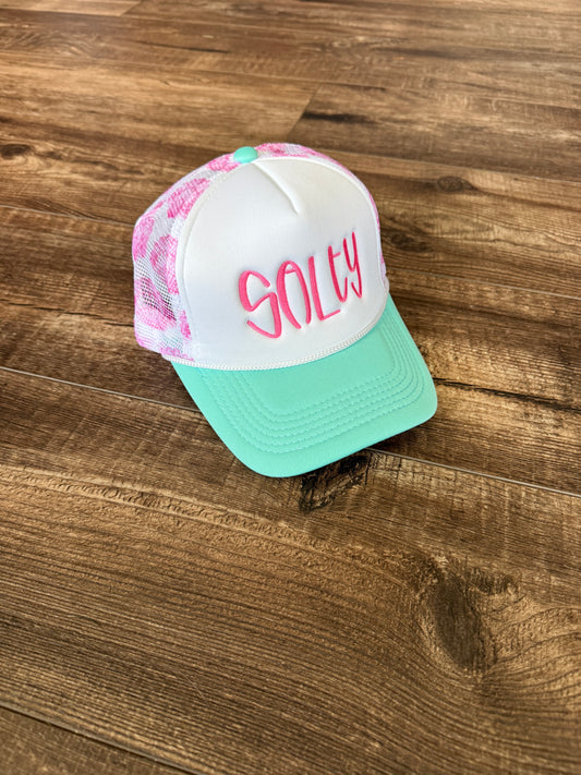 READY TO SHIP Salty foam trucker hat