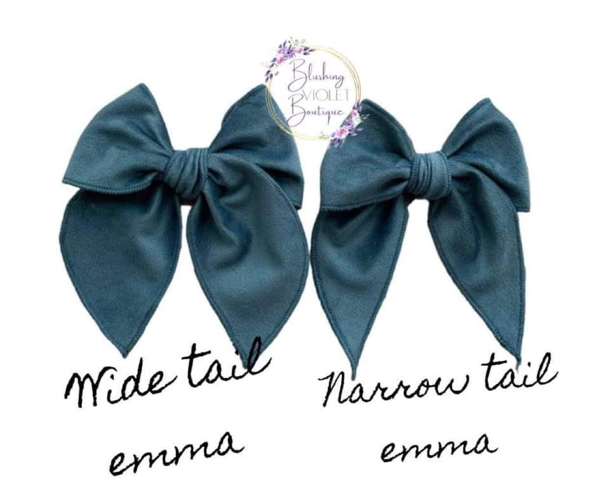 Pumpkin spice velvet Bows