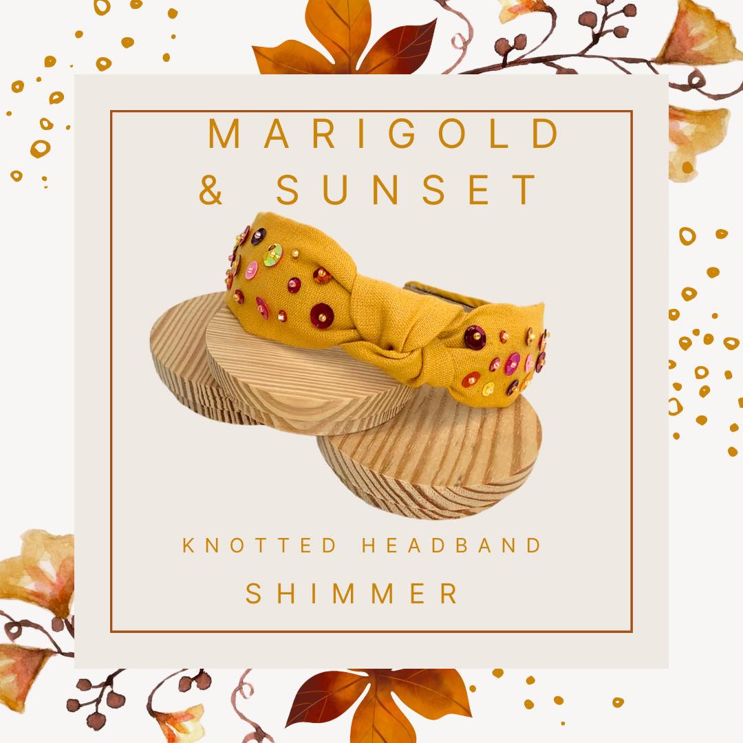 Marigold Shimmers autumn ablaze